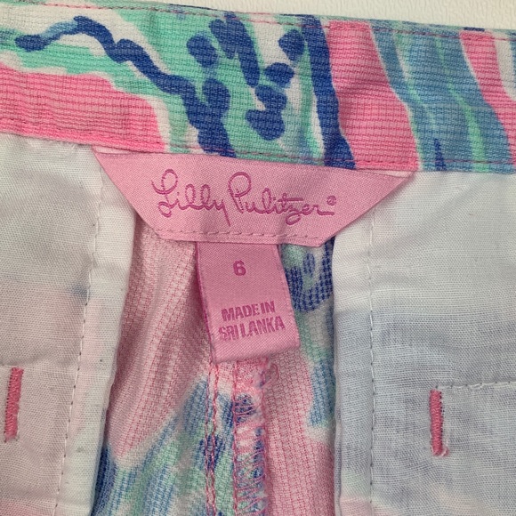 🎉SOLD🎉Lilly Pulitzer Sz 6 Adie Barefoot Shorts - Picture 7 of 8